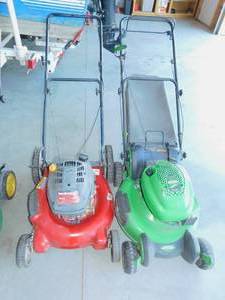 lot 65 image: Two Lawnmowers