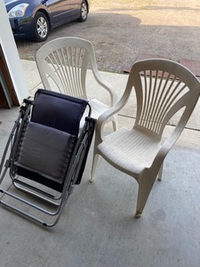 lot 91 image: Three Chairs