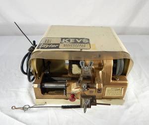 lot 11 image: Taylor Lock Company Key Cutting Machine