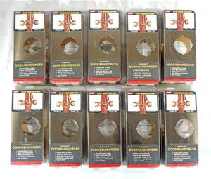 lot 122 image: Lot of 10 New Mag 2002-ABV Hi-Security Door Reinforcers