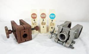 lot 136 image: Lot of Locksmith Door Lock Installation Jigs