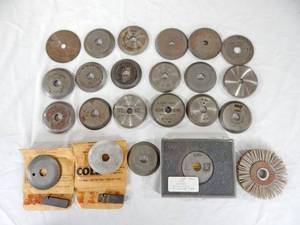 lot 145 image: Large Lot of New and Used Key Machine Cutter and Nylon Brush Wheels