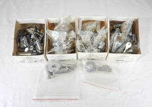lot 162 image: Large Lot of Utility Cylinder Locks