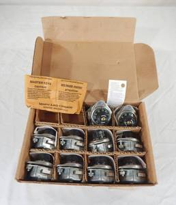 lot 165 image: Lot of 10 New Master Lock Keyed Cabinet and Locker Combination Locks With Combinations