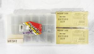 lot 171 image: Lot of Weiser Lock Pin and Keying Kits
