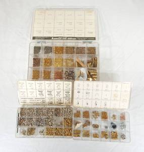 lot 175 image: American Lock Company, Lockwood and Chicago Zipco Lock Pin and Keying Kits