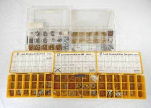 lot 180 image: Lot of Assorted Automotive Lock Pinning and Service Kits