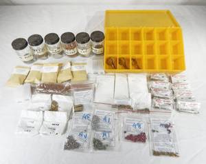 lot 181 image: Lot of Assorted Lock Keying Parts, Pins, Core Caps and Springs