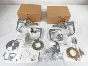 lot 204 image: Lot of 2 Best Store Room Locking Lever Sets