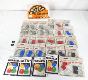 lot 222 image: Lot of Assorted Colored Key Covers