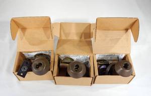 lot 260 image: Lot of 3 Falcon Deadbolt Locks