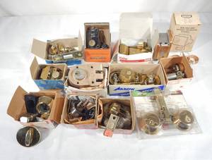 lot 280 image: Lot of New and Used Assorted Deadbolt Locks
