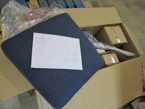 lot 10 image: HomePop Dinah Modern Counter Chair ...