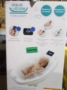 lot 25 image: Aqua Scale Thermometer & Tub (Newbo...