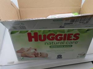 lot 27 image: Full Case of Huggies Wipes See Pho...