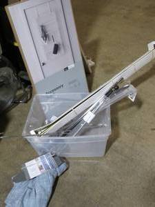 lot 50 image: Accessory Rack (4 S-Hooks, 4 Bars) ...