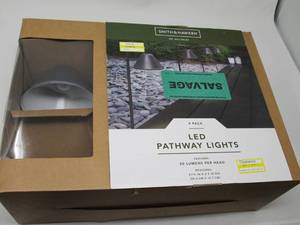lot 58 image: Smith & Hawken 4 PK. LED Pathway Li...