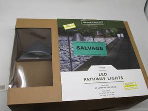 lot 60 image: Smith & Hawken 4 PK. LED Pathway Li...