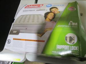 lot 79 image: Coleman 18 Queen Air Mattress Ope...