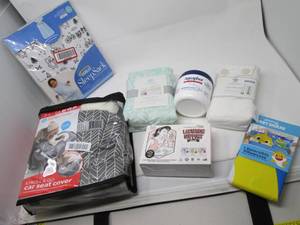 lot 167 image: Baby Lot- Pillowcases, Lotion, Lact...