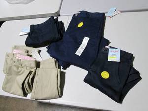 lot 191 image: 6 pc. School Uniform Clothing Lot ...