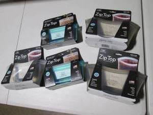 lot 220 image: Zip Top Reusable Bags...