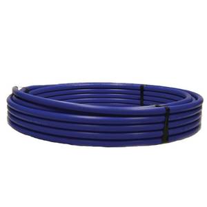 lot 211 image: Advanced Drainage Systems 34 in. x 200 ft. CTS 250 psi NSF Poly Pipe in Blue, X$-75250200