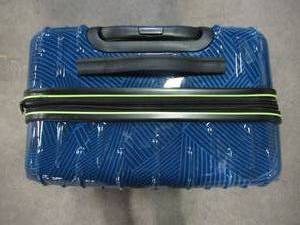 lot 62 image: Revo Rain 25 Hardside Expandable Spinner Suitcase, Blue Print
