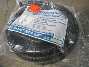 lot 205 image: Superior Pump 24 ft. Poly Universal Discharge Sump Pump Hose Kit, 99624