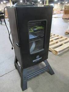 lot 216 image: Masterbuilt Pro MES 130P Bluetooth Digital Electric Smoker, MB26073519 - Electronics Do Not Work - For Parts or Restore.
