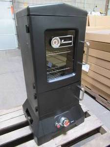 lot 217 image: Vinson VS32 Propane Smoker with Electric Start - Electric Start Does Not Work. For Parts or Restore.