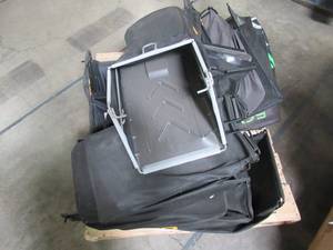 lot 131 image: WHOLESALE MIXED PALLET OF LAWN MOWER BAGS