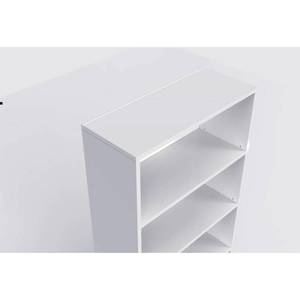 lot 138 image: Hampton Bay 5-Shelf Standard Bookcase in White THD90004.1a.OF