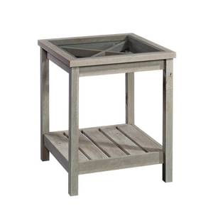 lot 239 image: Sauder Cottage Road Mystic Oak End and Side Table, 422475