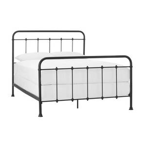 lot 242 image: Stylewell Dorley Farmhouse Black Metal Full Bed (57.87 in W. X 53.54 in H.), BD8042B