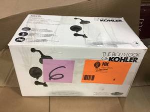 Worth 1-Handle 3-Spray Tub and Shower Faucet in Oil-Rubbed Bronze (Valve Included)&nbsp&nbspin good condition&nbsp