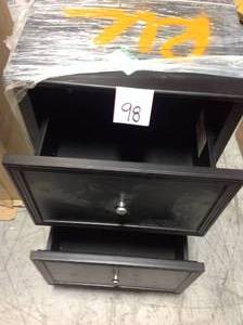 Oxford Black 28.5 in. File Cabinet by Home Decorators Collection