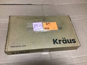 Kraus Oletto Single-Handle Pull-Down Sprayer Kitchen Faucet with Dual-Function Sprayer in Spot-Free Stainless Steel