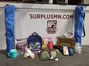 Lot of Books, Housewares, and More
