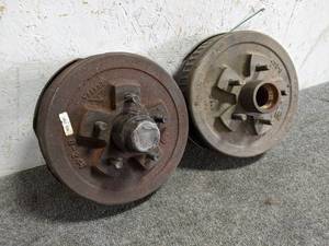 Pair of 5-Bolt Trailer Brake Assemblies