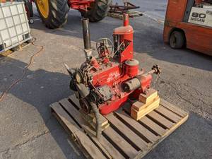 Massey Harris 30 Continenat F162 Engine w Bell Housing