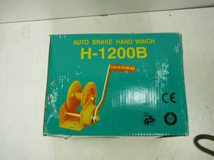Auto Break Hand Winch