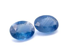 lot 5C image: Nautral Ceylon Blue Sapphires .84 Carats