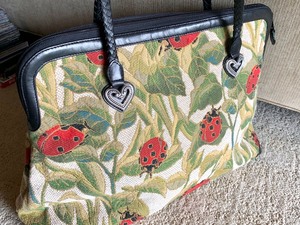 lot 31 image: Brighton Alyssa Ladybug Tapestry Weekend Bag