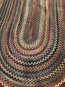 lot 115 image: Braided Rug