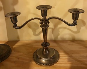 lot 102 image: Lot os Candle Holders