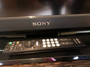 lot 74 image: Sony 37 TV with Remote