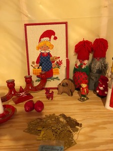 lot 80 image: Lot of Fun Swedish Themed Items