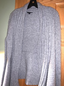 lot 141 image: Eileen Fisher Grey Cashmere Sweater