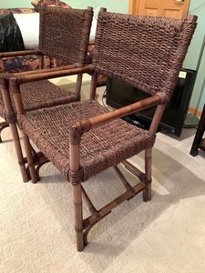 lot 133 image: Pair of Decorative Chairs